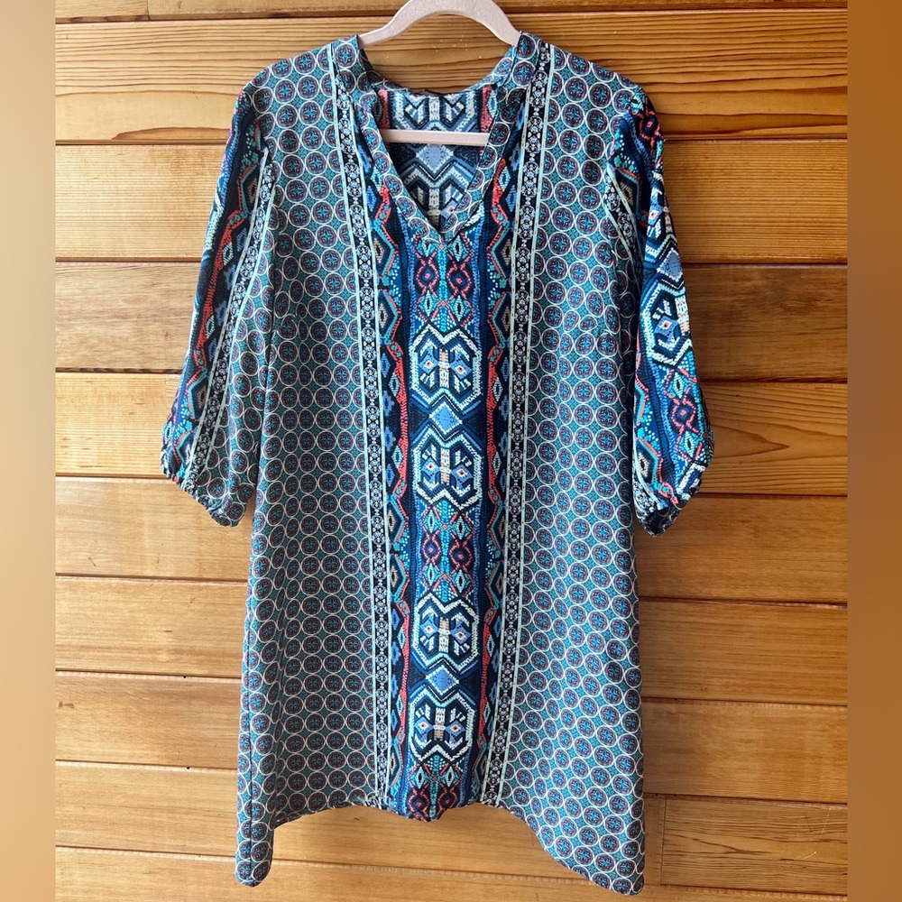 Bebop Size XL Patterned Dress